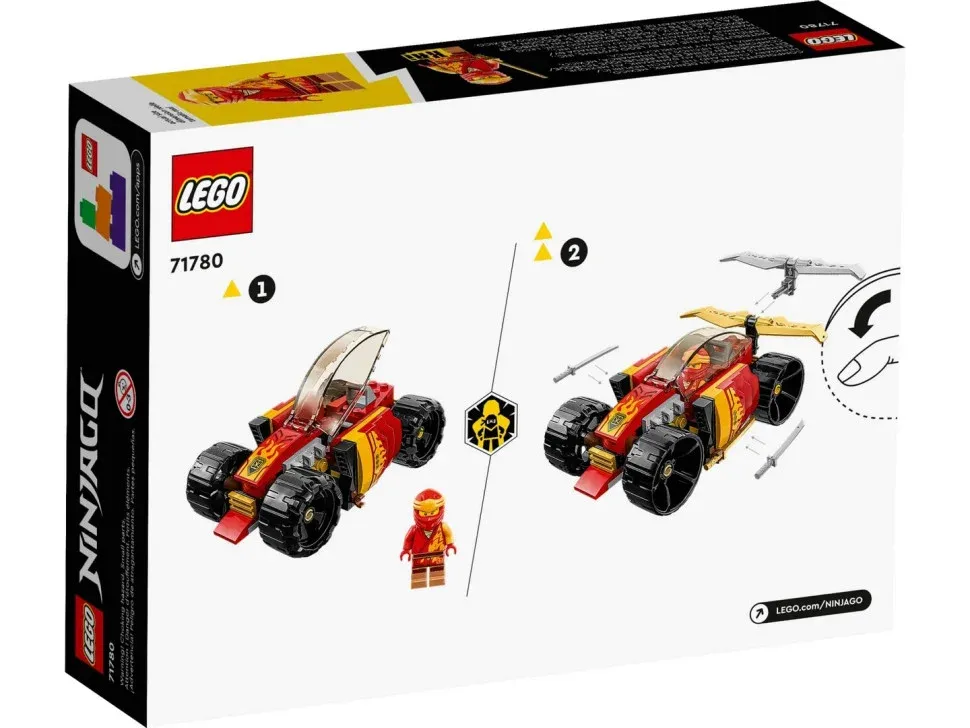 Конструктор LEGO Ninjago Гоночний автомобіль ніндзя Кая EVO 71780 2