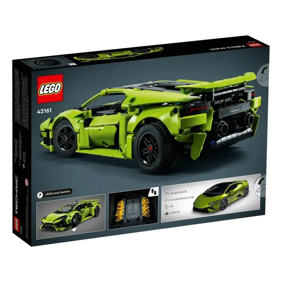 Конструктор Lamborghini Huracán Tecnica LEGO 42161, 806 деталей 2