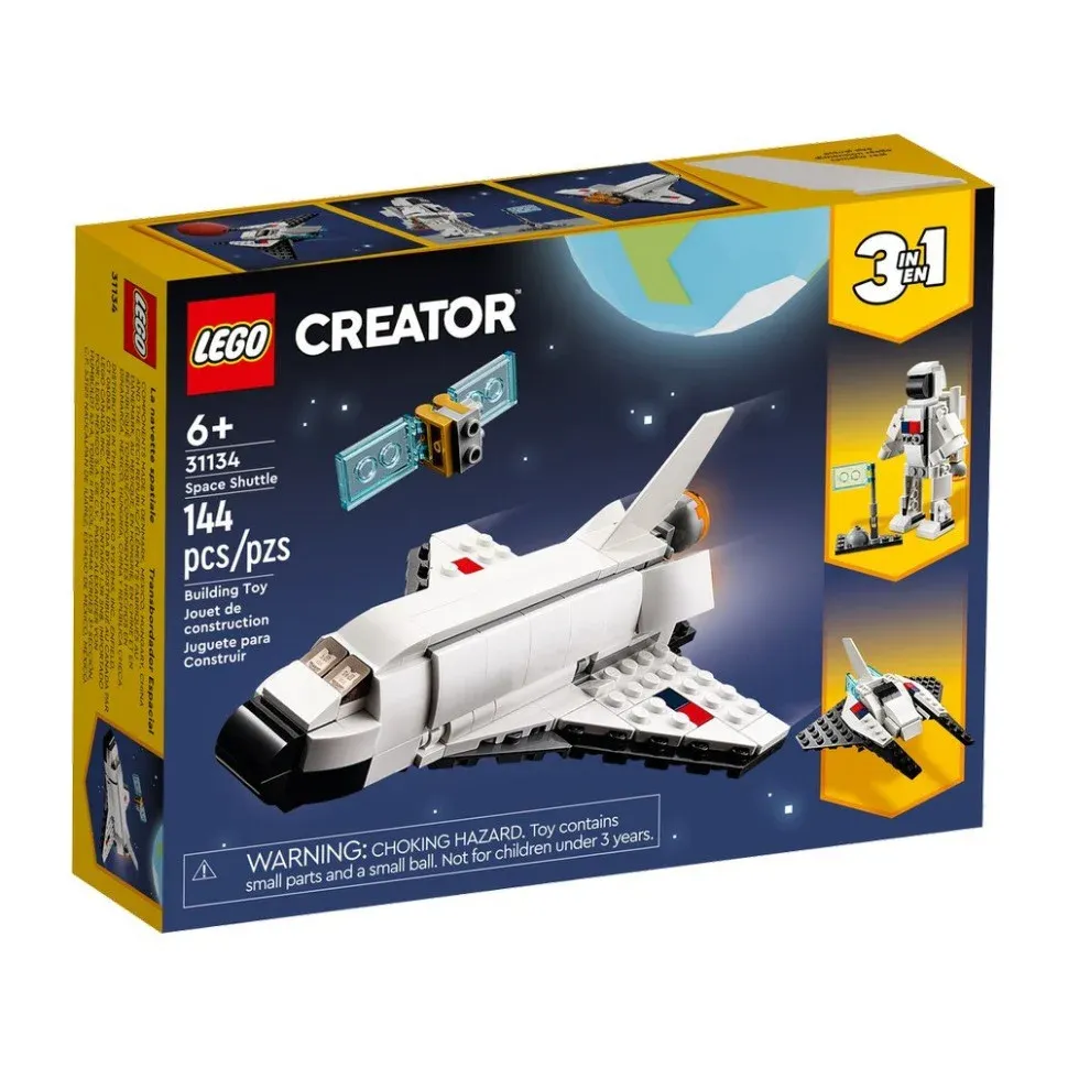 Конструктор дитячий Космічний шатл LEGO 31134, 144 деталі