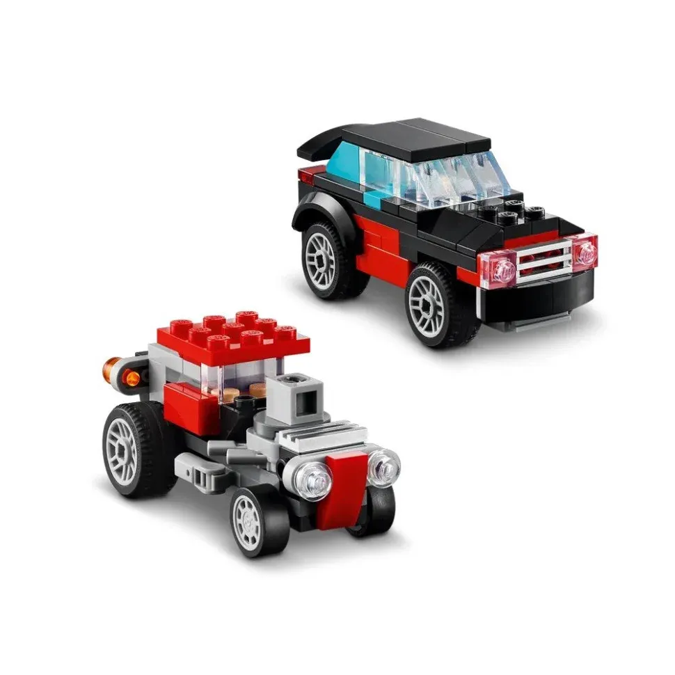 Конструктор Бортова вантажівка з вертольотом LEGO 31146, 270 деталей 3