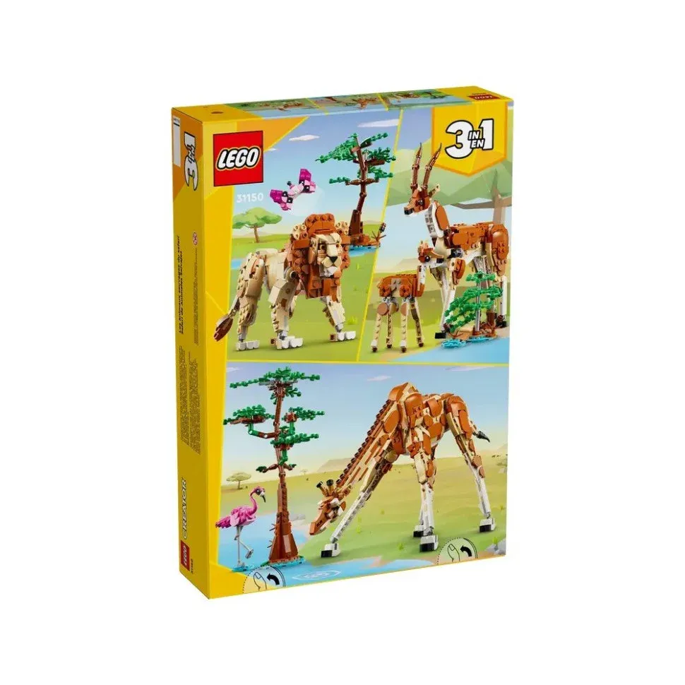 Конструктор Дикі тварини сафарі LEGO 31150, 780 деталей 2