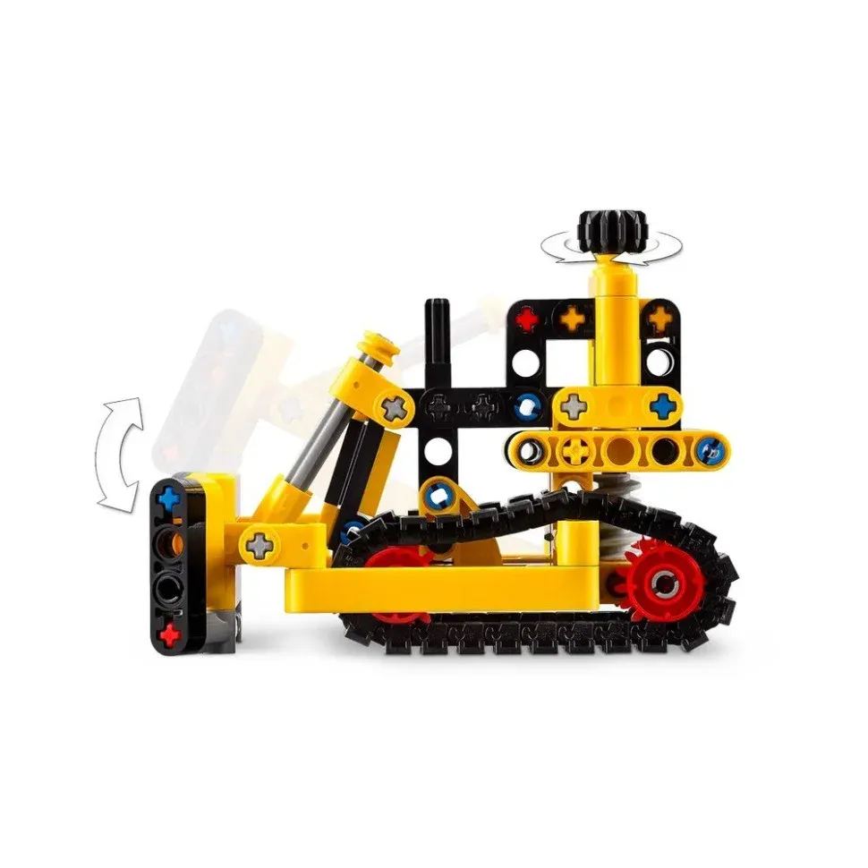 Конструктор Надпотужний бульдозер LEGO 42163, 195 деталей 3