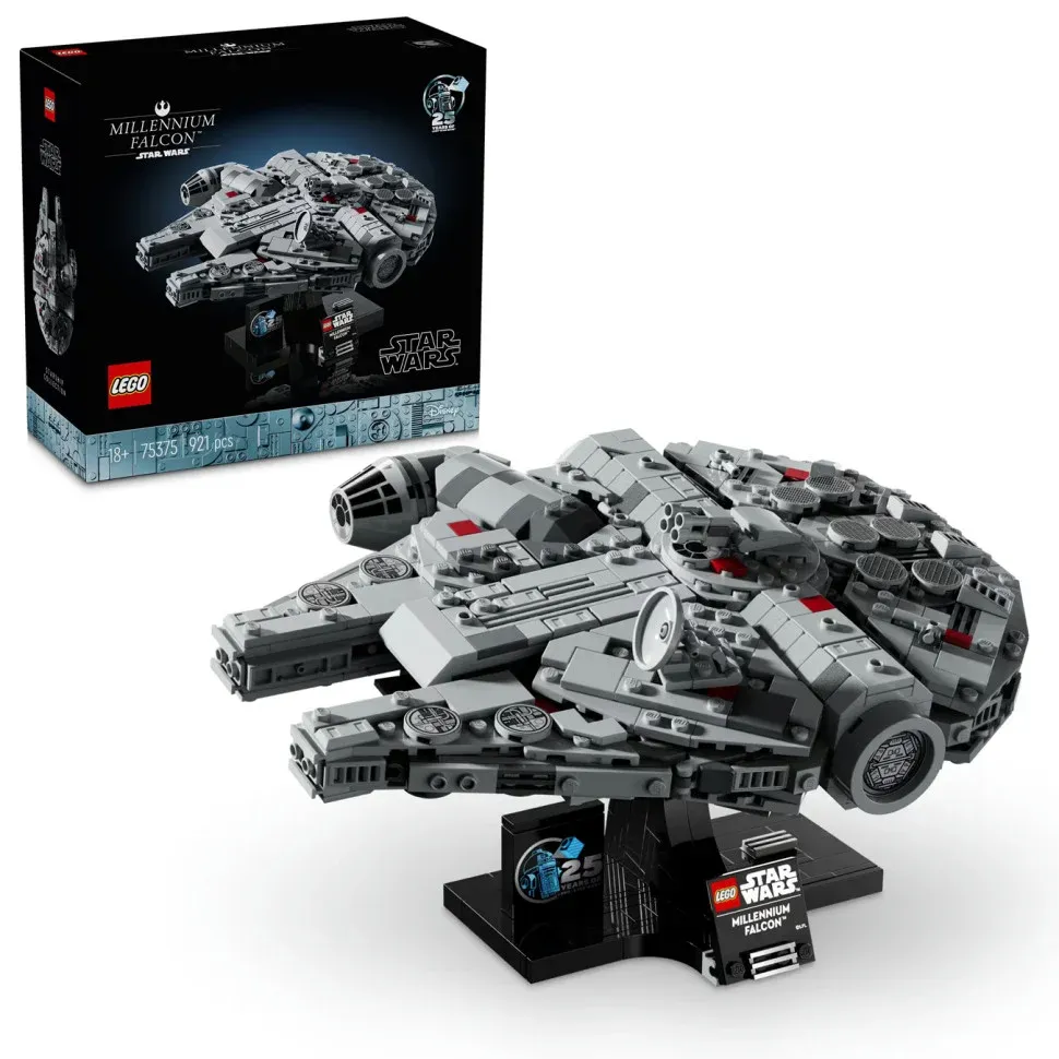 Конструктор LEGO Star Wars Тисячолітній сокіл 75375, 921 деталь