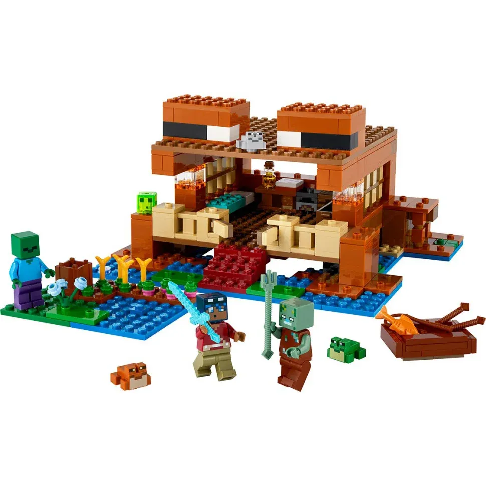 Конструктор Lego Minecraft Будинок у формі жаби 21256LG, 400 деталей 2