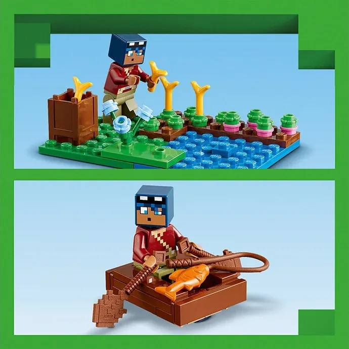 Конструктор Lego Minecraft Будинок у формі жаби 21256LG, 400 деталей 3