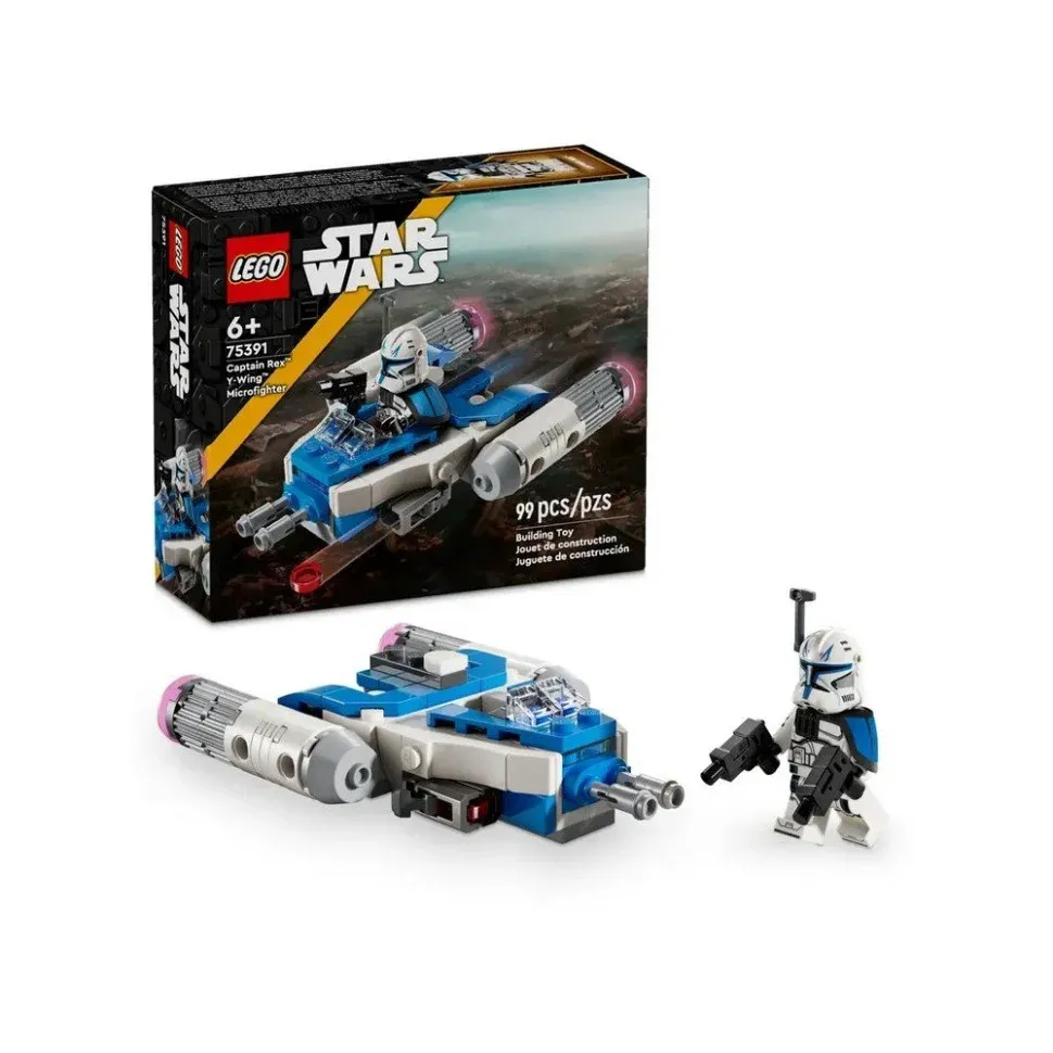 Конструктор "Мікровинищувач Y-Wing Капіта Рекса" LEGO 75391, 99 деталей