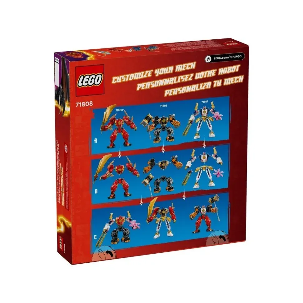 Конструктор "Робот вогняної стихії Кая" LEGO 71808, 322 деталі 2