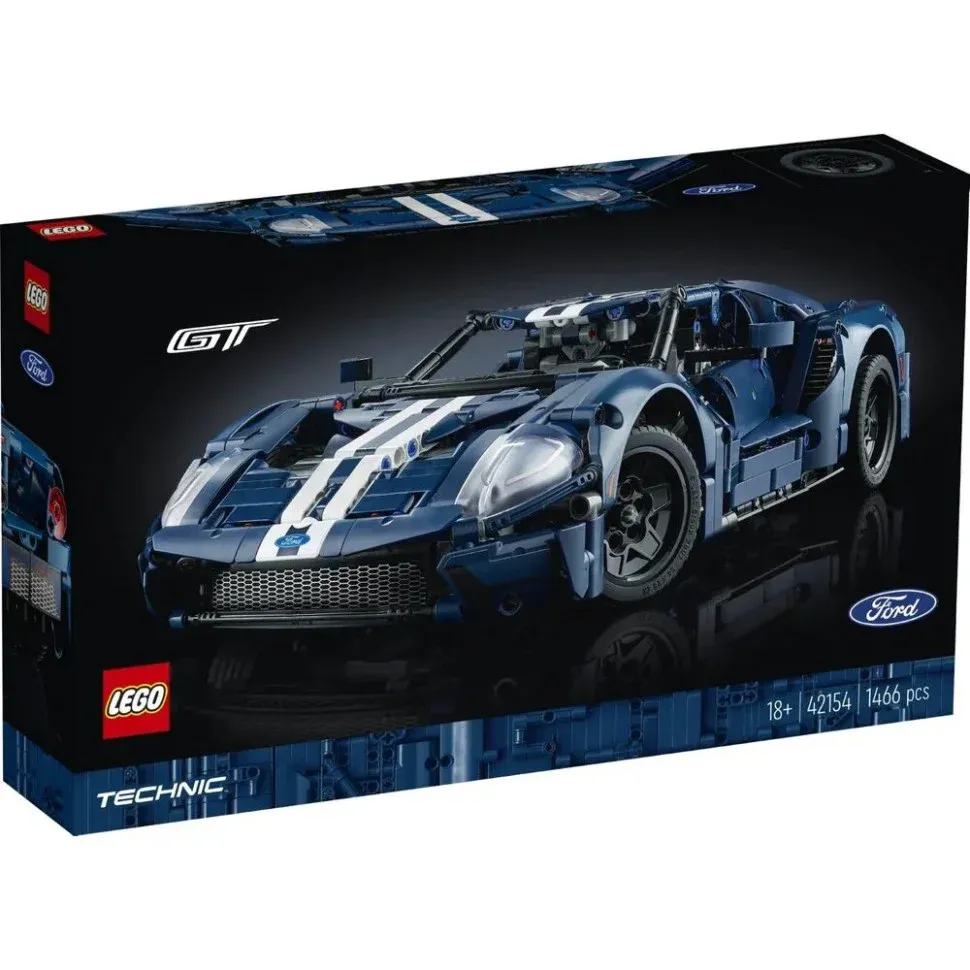 Конструктор LEGO Technic Ford GT 2022 42154, 1466 деталей