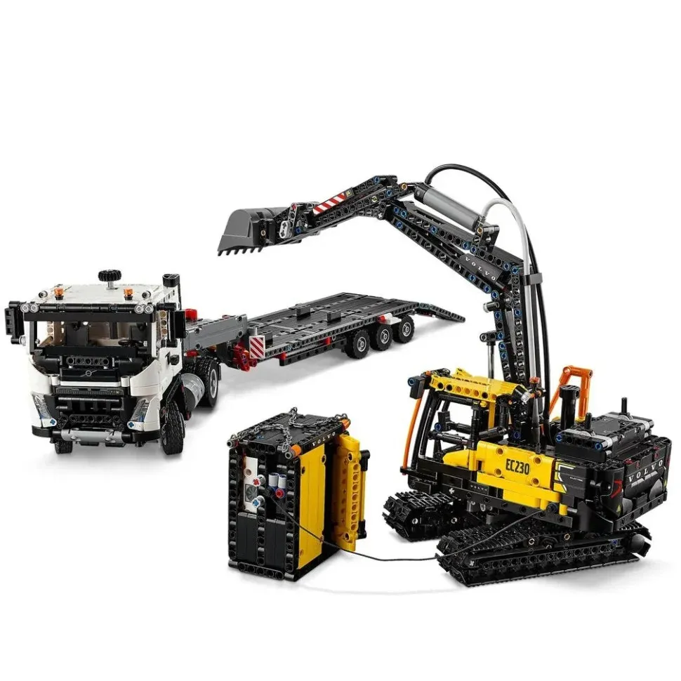 Конструктор LEGO Technic Вантажівка Volvo FMX і Електричний екскаватор EC230 42175, 2274 деталей 2