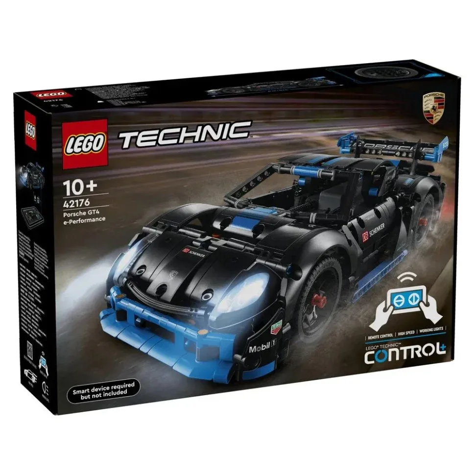 Конструктор Lego Technic Автомобіль для перегонів "Porsche GT4 e-Performance" 42176, 834 деталі
