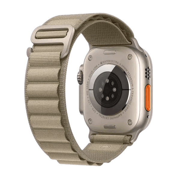 Смарт-годинник Apple Watch Ultra 2 GPS + Cellular 49mm Titanium Case with Olive Alpine Loop - Medium (MREY3/MRFJ3) 3
