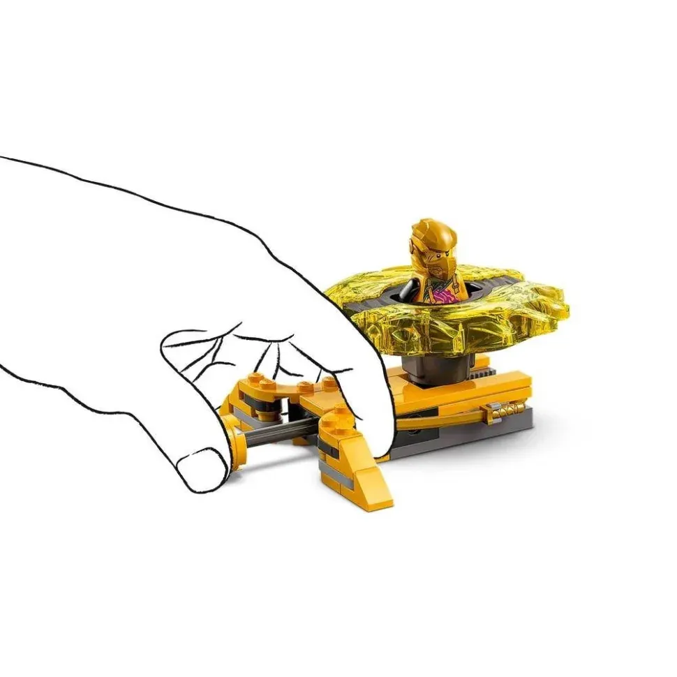 Конструктор Бойовий набір дракона Спін-джитсу LEGO 71826, 186 деталей 2