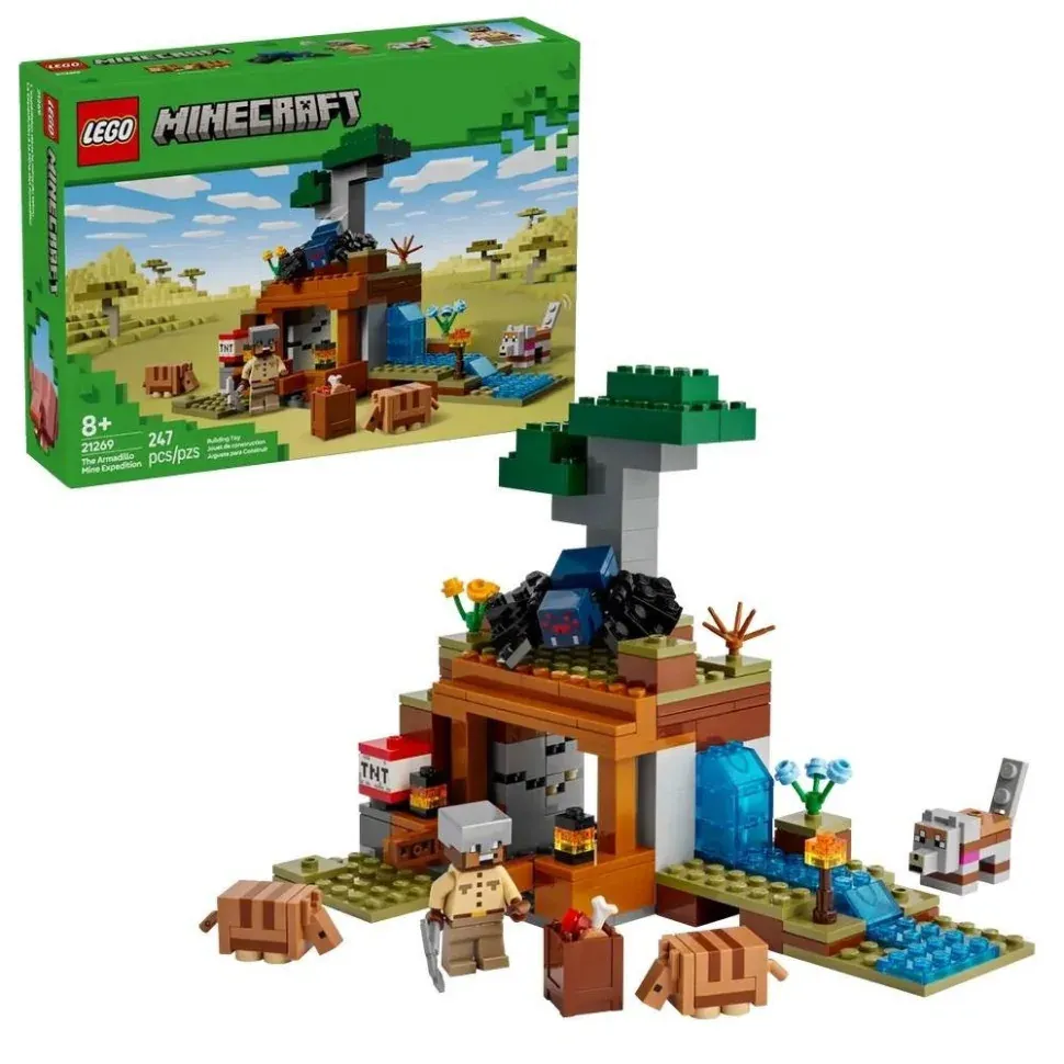 Конструктор Шахтна експедиція "Броненосець" LEGO 21269, 247 деталей