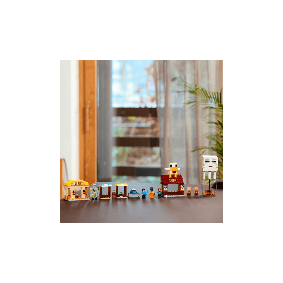 Конструктор Minecraft Напад на село з повітряною кулею Ґаст LEGO 21273, 555 деталей 3