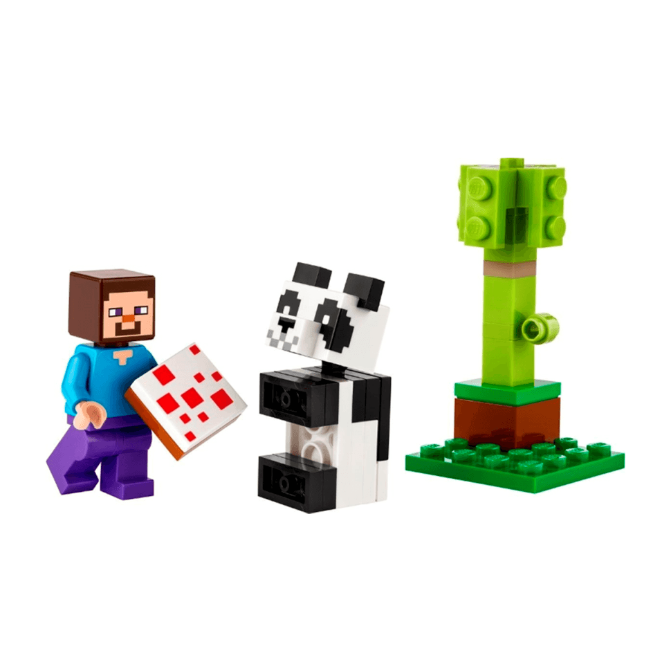 Конструктор Minecraft Стів і малюк-панда LEGO 30672, 35 деталей 2