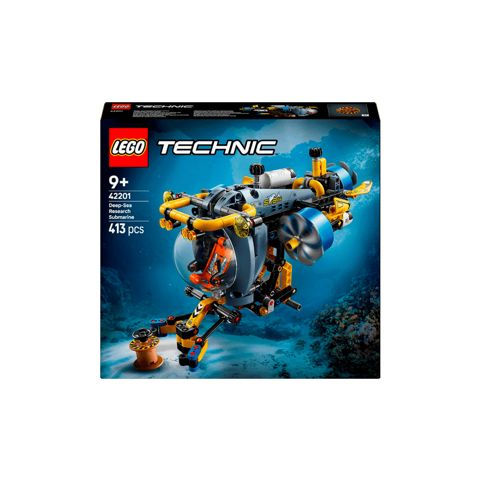 Конструктор Technic Глибоководний дослідницький підводний човен LEGO 42201, 413 деталей