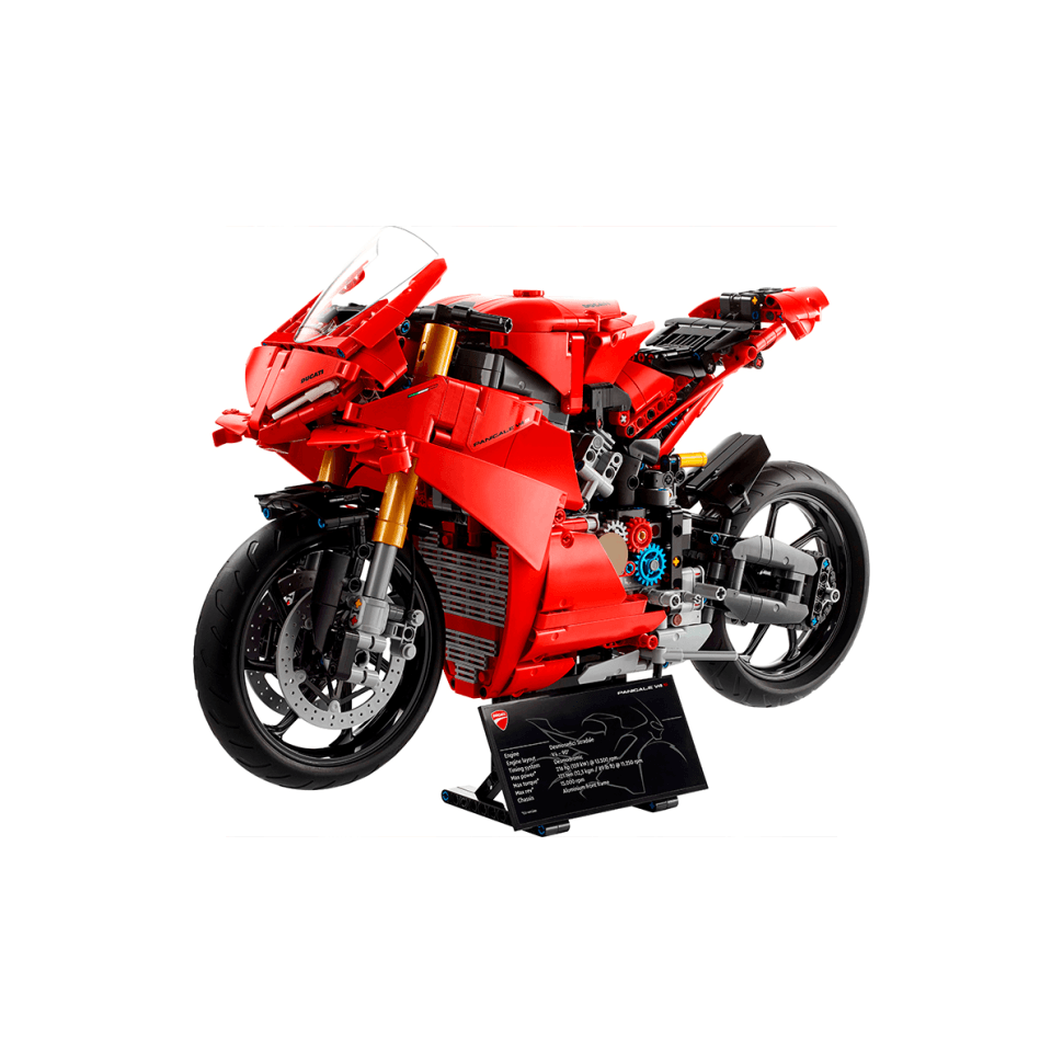 Конструктор Technic Мотоцикл Ducati Panigale V4 S LEGO 42202, 1603 деталі 2