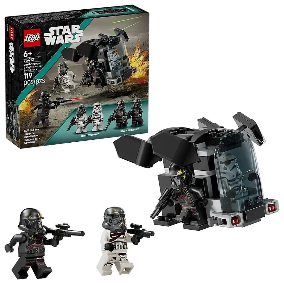 Конструктор "Боєць смерті і Нічний піхотинець" LEGO 75412, 119 деталей