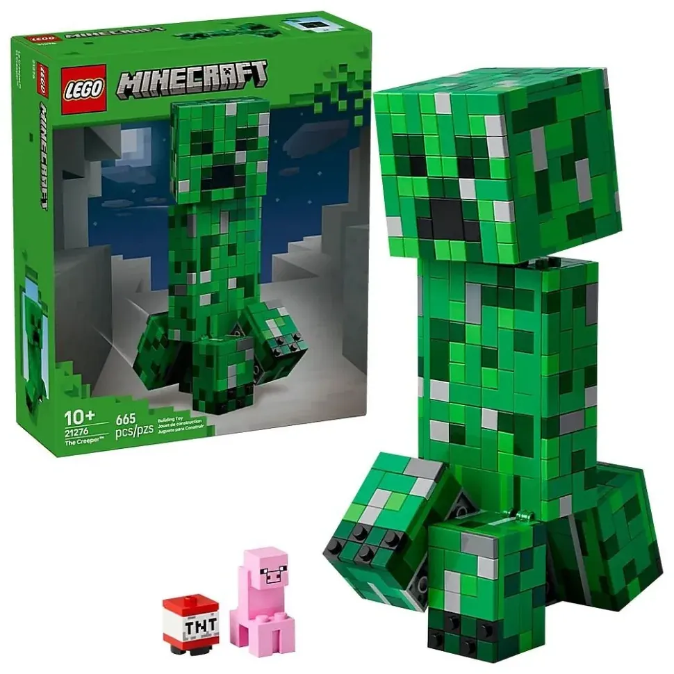 Конструктор "Minecraft Кріпер" LEGO 21276, 665 деталей