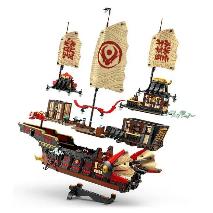 Конструктор Ninjago Щедрість храму LEGO 71848, 2387 деталей 2