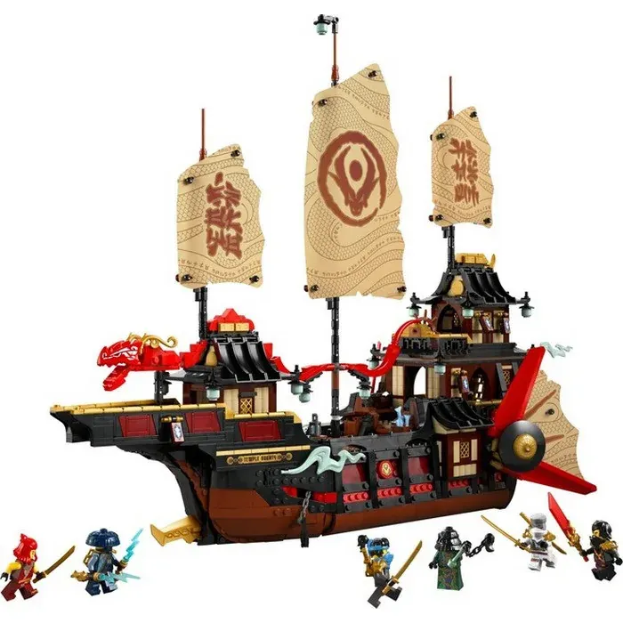 Конструктор Ninjago Щедрість храму LEGO 71848, 2387 деталей 3