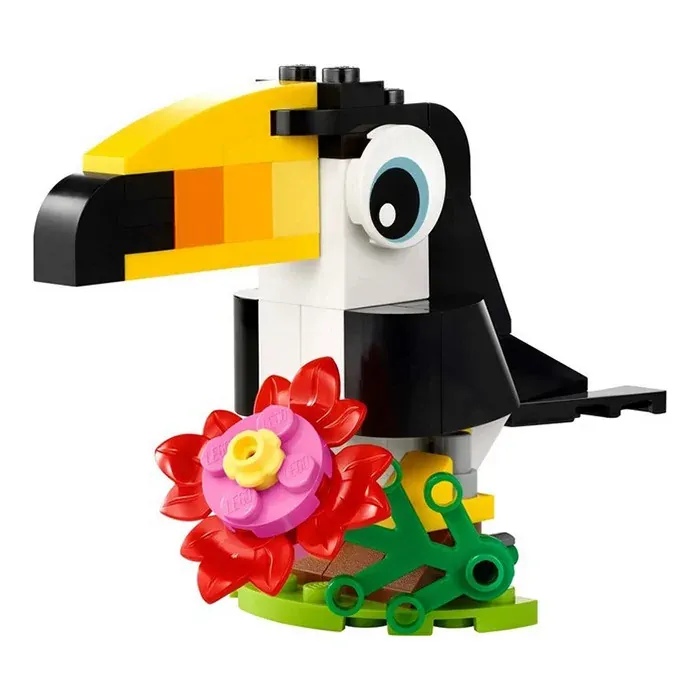 Конструктор Creator Тропічний тукан LEGO 30688, 59 деталей 2