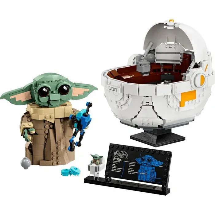 Конструктор Star Wars Грогу в повітряній колисці LEGO 75403, 1048 деталей 3