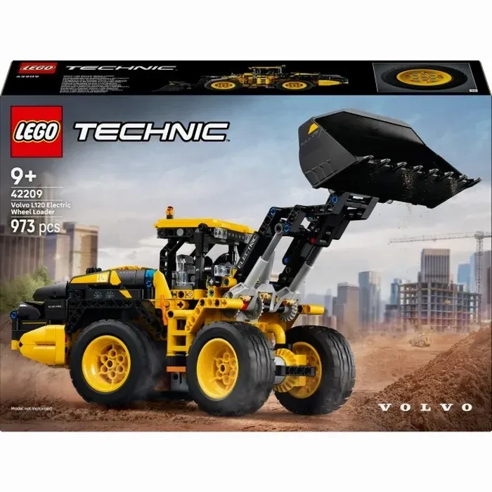 Конструктор Technic Колесный погрузчик Volvo L120 Electric LEGO 42209, 973 детали 2