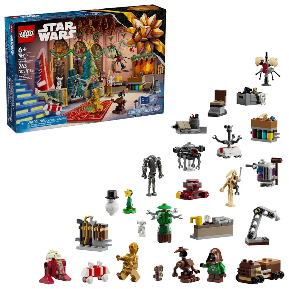 Конструктор Advent Star Wars 2025 LEGO 75418, 2663 деталі 2
