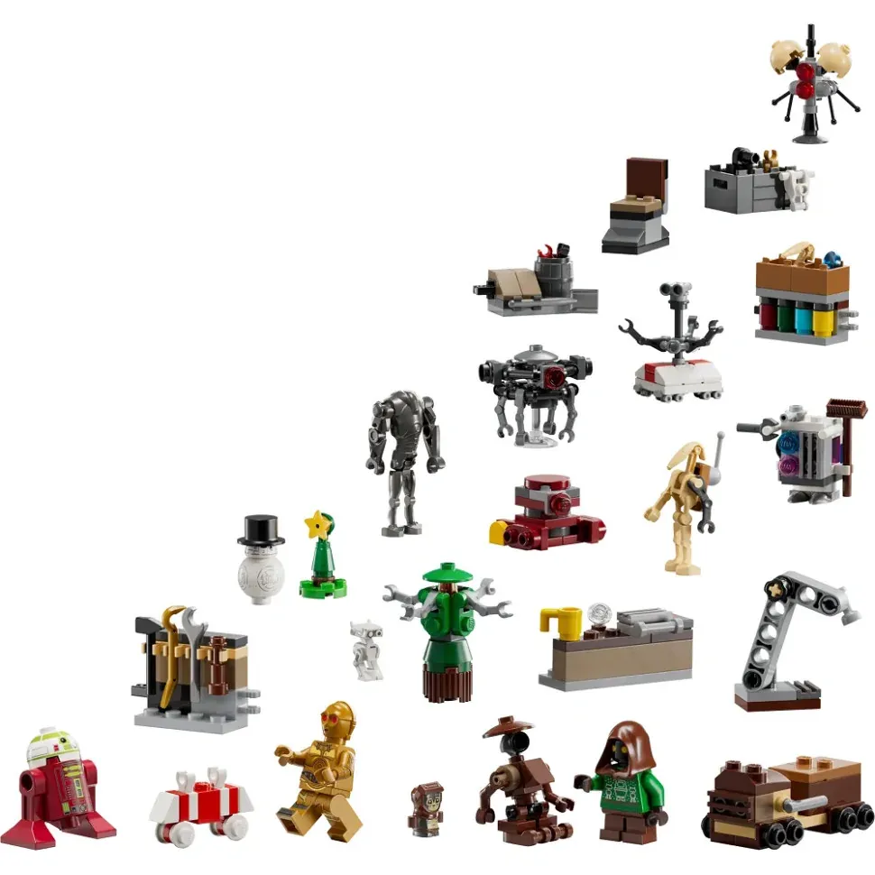 Конструктор Advent Star Wars 2025 LEGO 75418, 2663 деталі 3