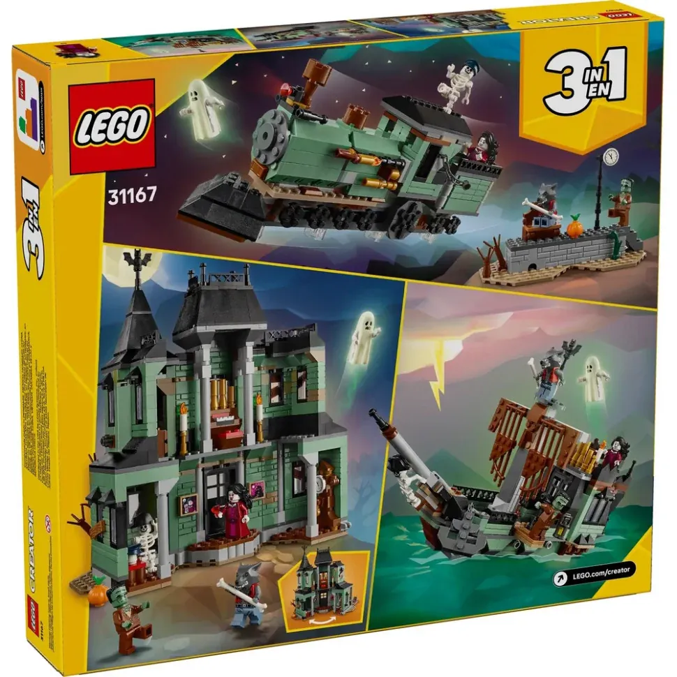 Конструктор Creator Маєток із привидами LEGO 31167, 736 деталей 2