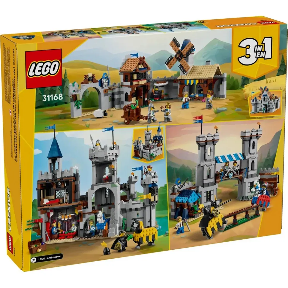 Конструктор Creator Середньовічний замок із лицарем на коні LEGO 31168, 1371 деталь 2