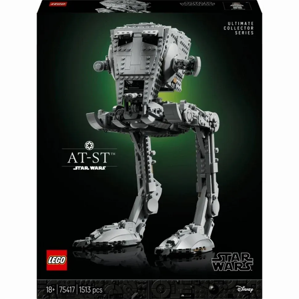 Конструктор Star Wars Крокохід AT-ST LEGO 75417- 1513 деталей