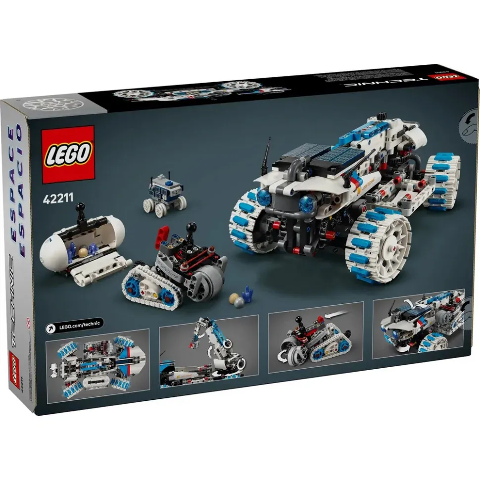 Конструктор Technic Місяцехід Lunar Outpost. Космічний корабель LEGO 42211, 1082 деталі 2