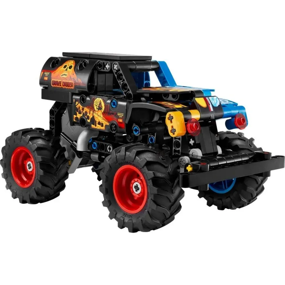 Конструктор "Monster Jam Grave Digger Вогонь і лід" LEGO 42219, 263 деталі 2