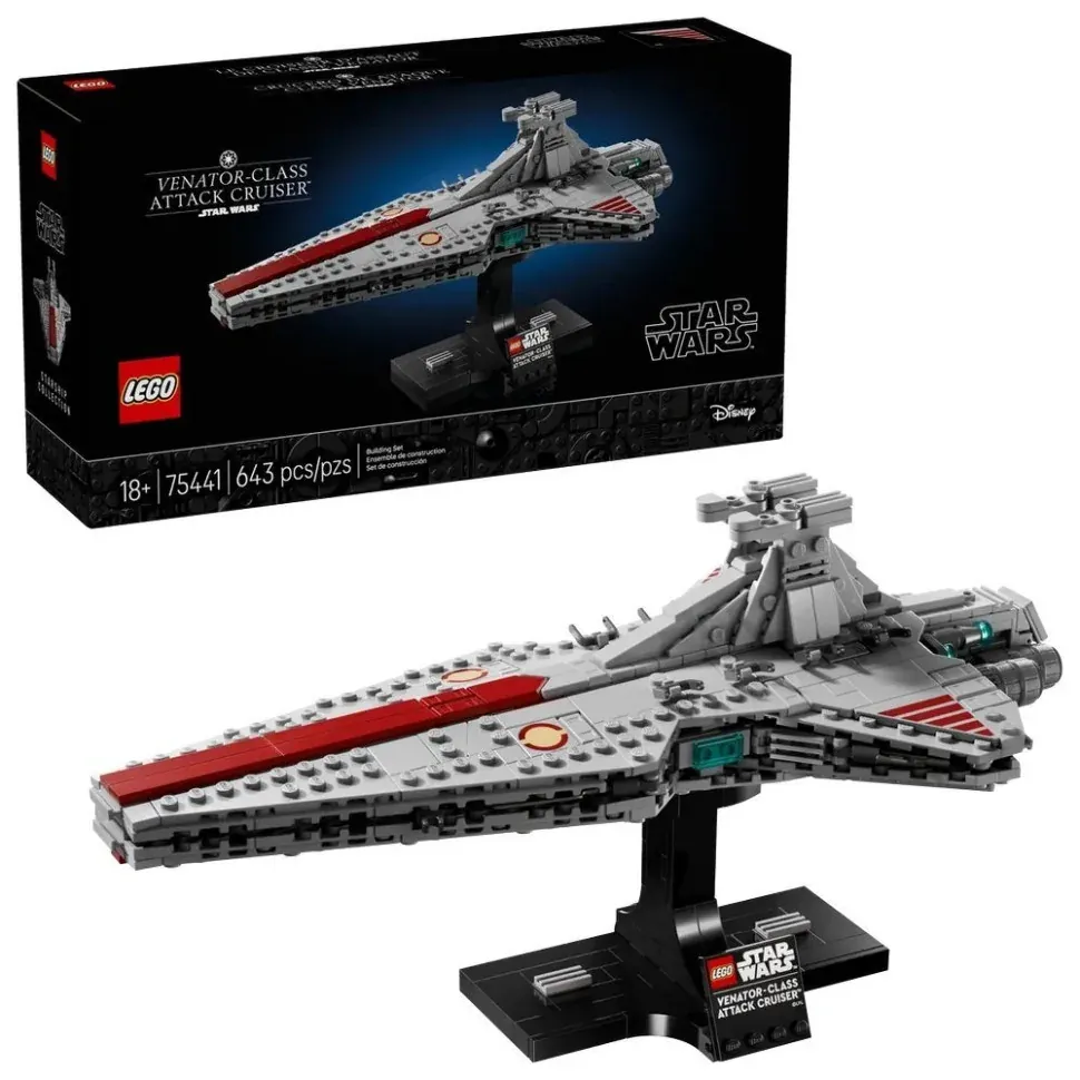 Конструктор "Зоряний крейсер класу Венатор" LEGO 75441, 643 деталі
