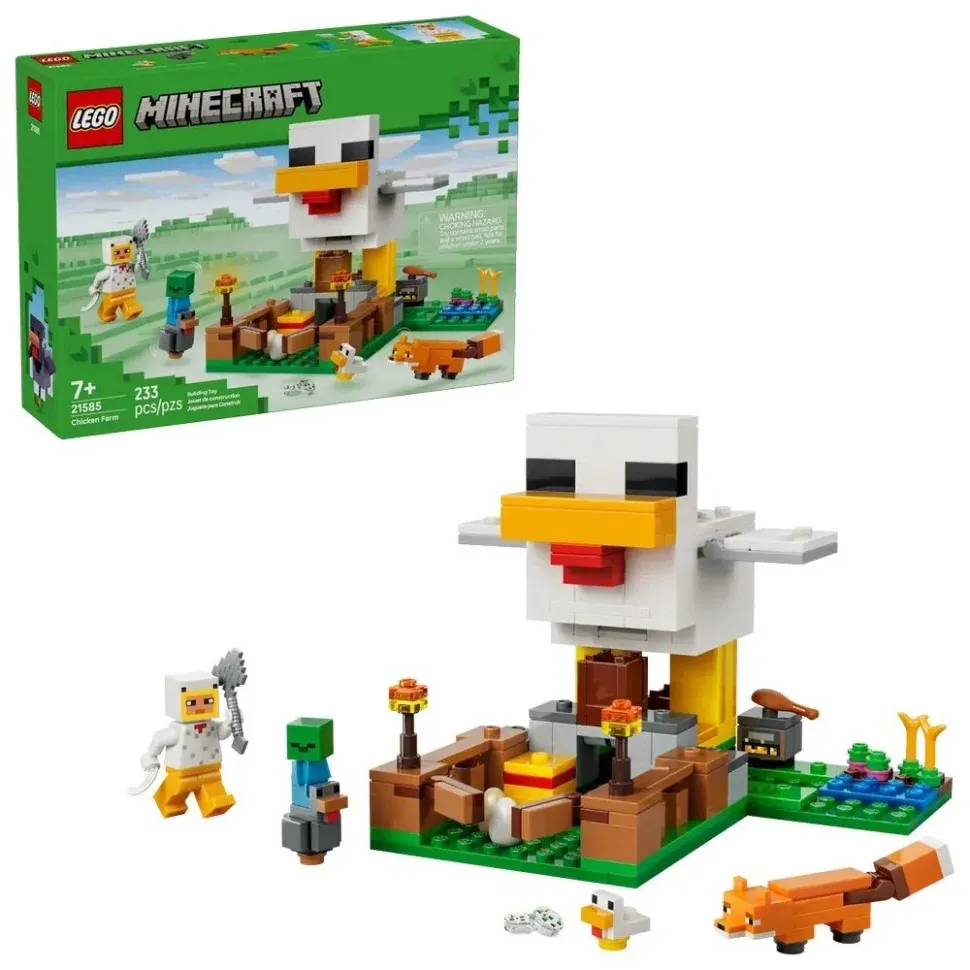 Конструктор "Minecraft Куряча ферма" LEGO 21585, 233 деталі
