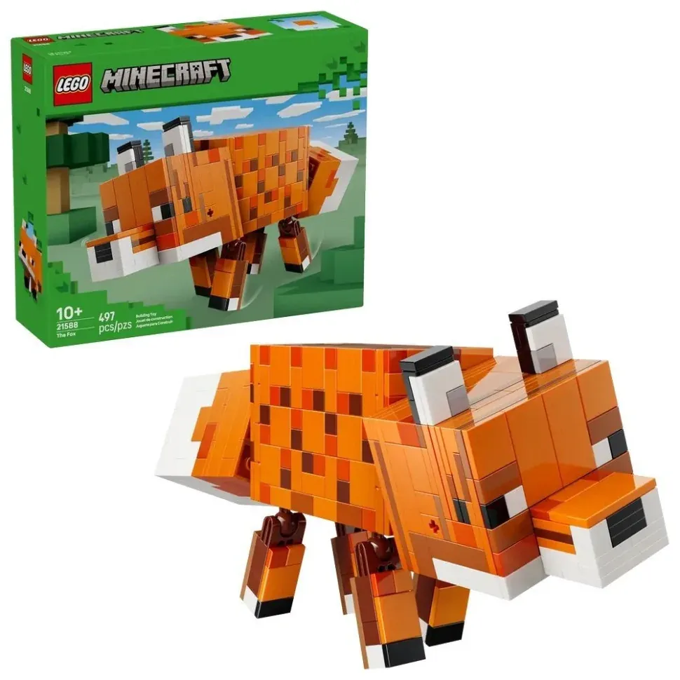 Конструктор "Minecraft Лисиця" LEGO 21588, 497 деталей