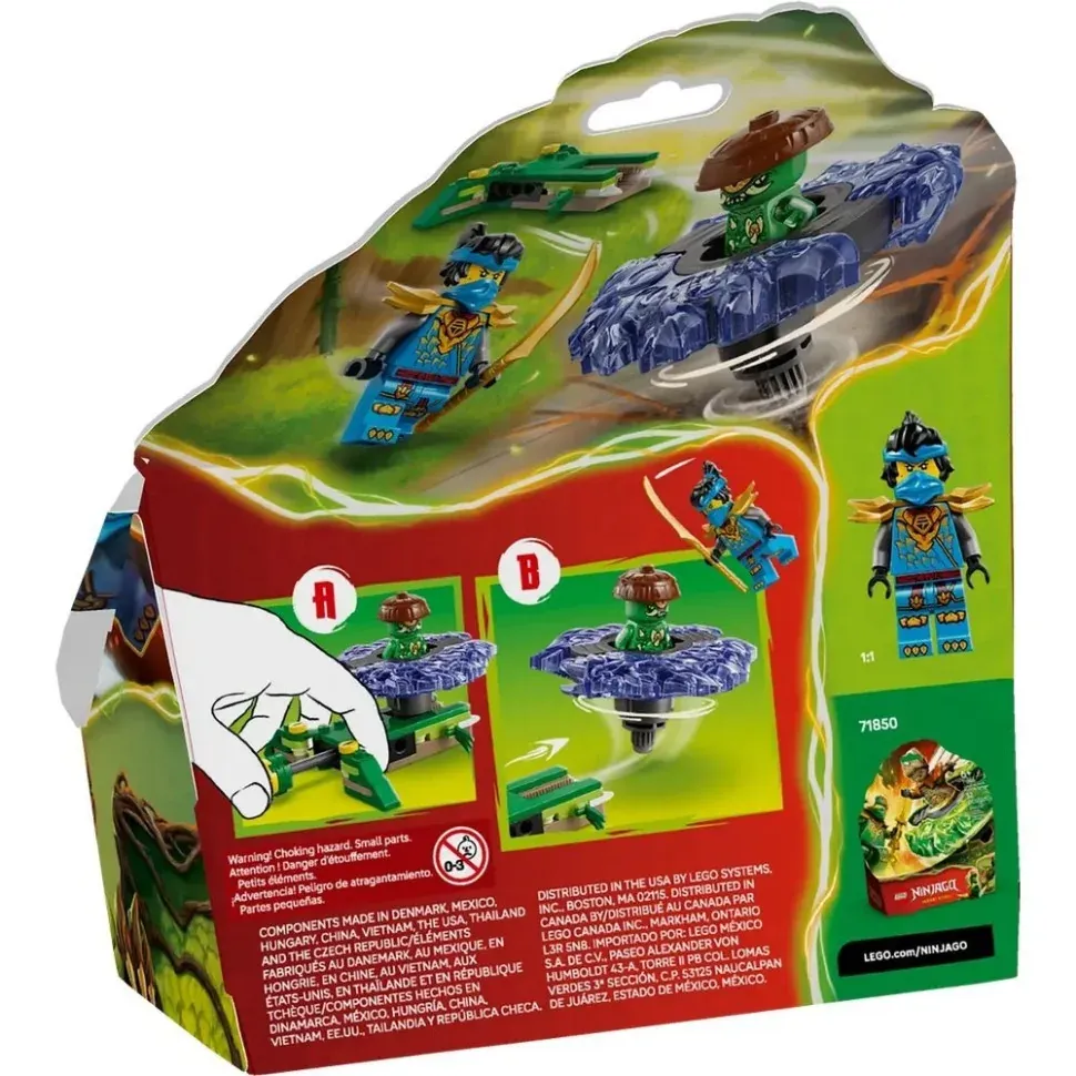 Конструктор "Нія проти спінера монстра-мутанта" LEGO 71849, 49 деталей 2