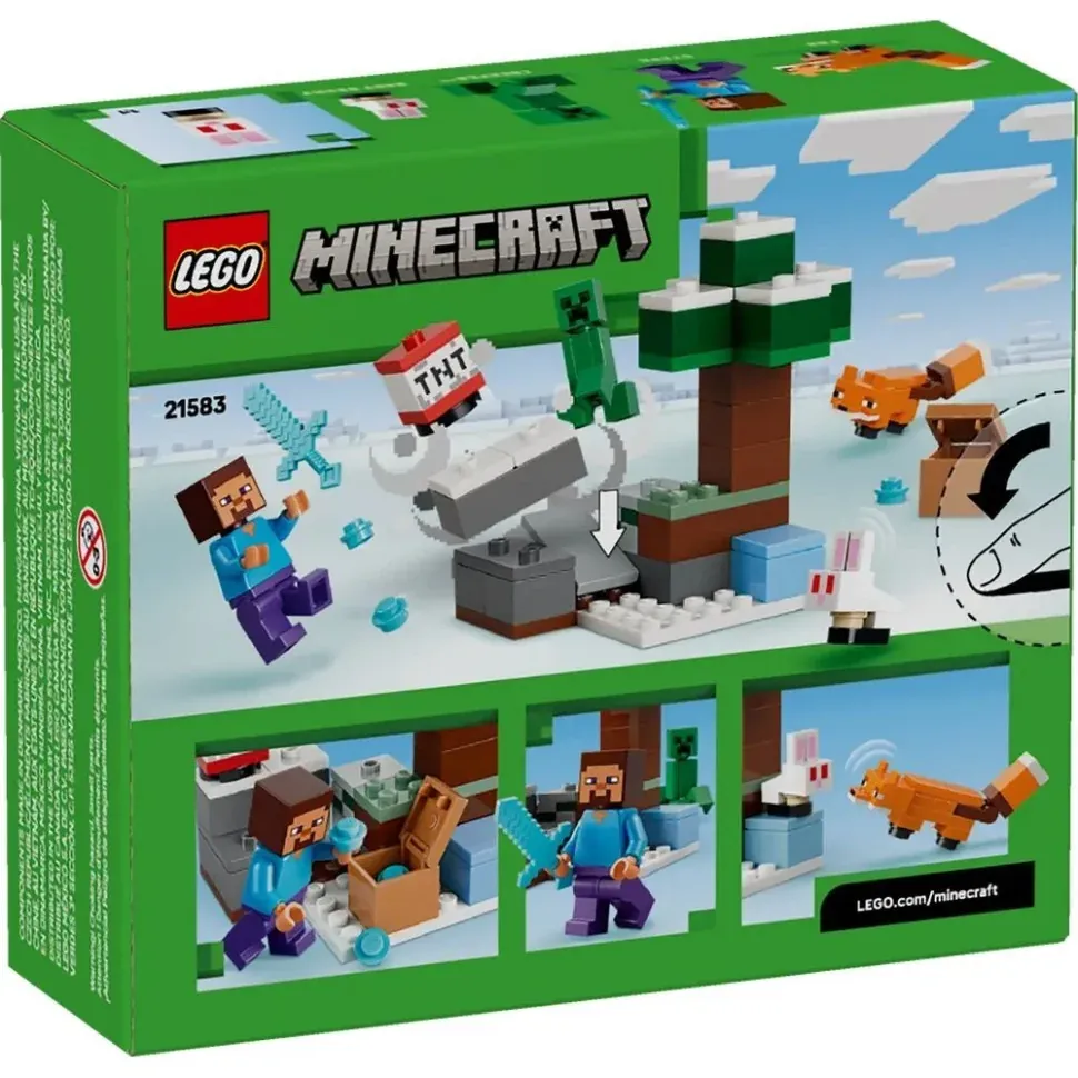 Конструктор "Пригоди Стіва в тайзі" LEGO 21583, 79 деталей 2