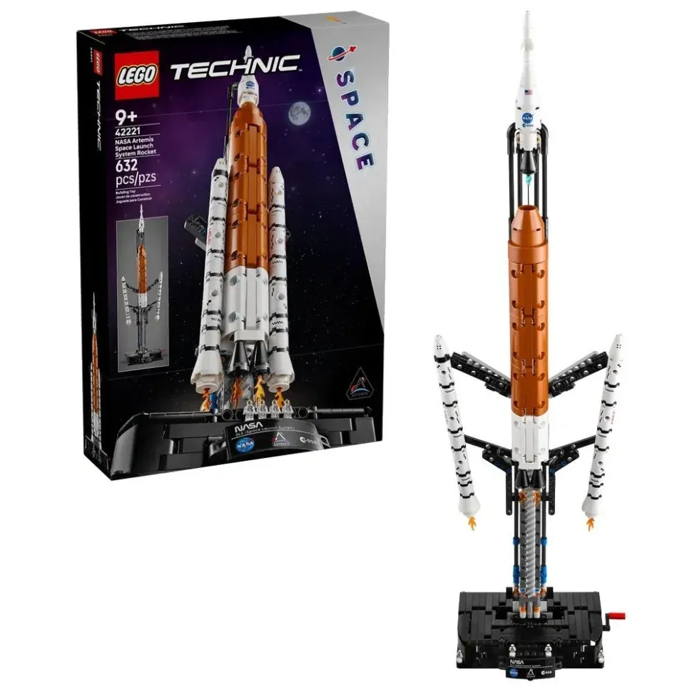 Конструктор "Ракета із системою космічного запуску NASA Artemis" LEGO 42221, 632 деталі