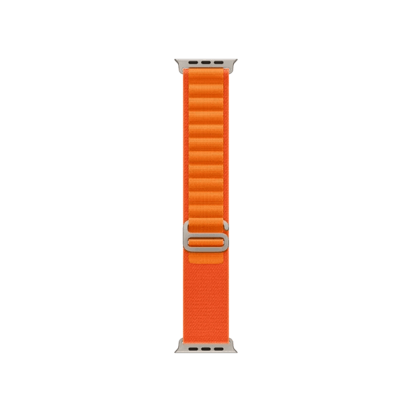 Смарт-годинник Apple Watch Ultra GPS + Cellular 49mm Titanium Case with Orange Alpine Loop - Medium (MQEU3/MQFL3) 3