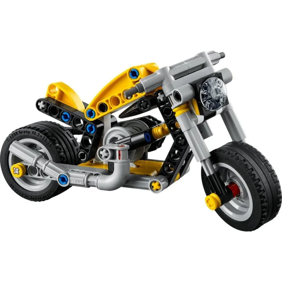 Конструктор Жовтий мотоцикл LEGO Technic 42225, 151 деталь 2