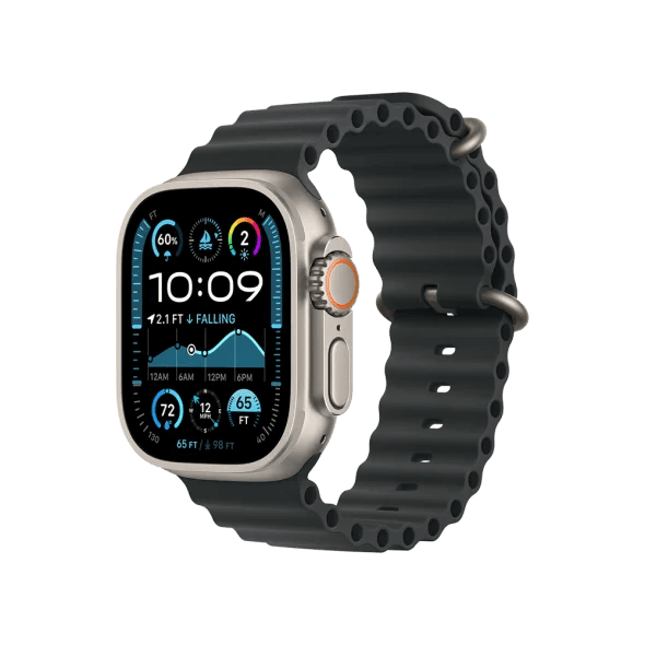Смарт-годинник Apple Watch Ultra 2 GPS + Cellular 49mm Natural Titan. Case w. Black Ocean Band (MXTL3) 2
