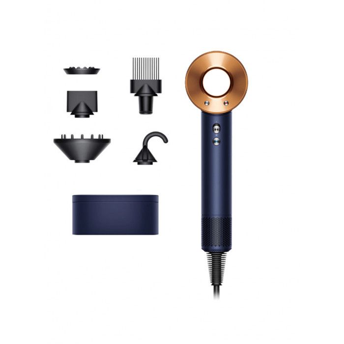 Фен Dyson Supersonic HD07 Special Gift Edition Prussian Blue/Rich Copper 2