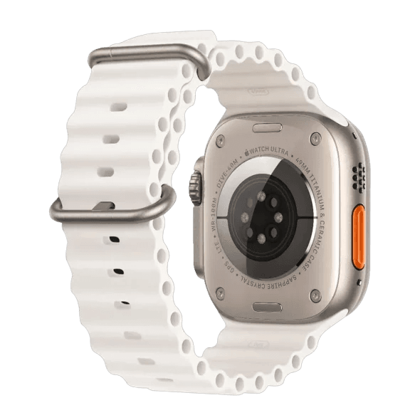 Смарт-годинник Apple Watch Ultra 2 GPS + Cellular 49mm Titanium Case with White Ocean Band (MREJ3) 3