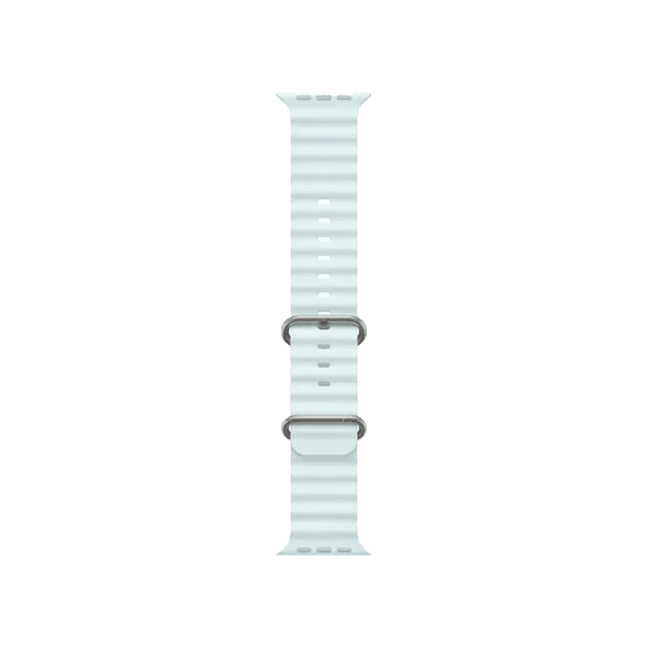 Смарт-годинник Apple Watch Ultra 2 GPS + Cellular 49mm Natural Titanium Case w. Ice Blue Ocean Band (MYT03+MXTF3) 3