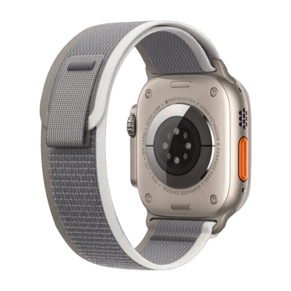Смарт-годинник Apple Watch Ultra 2 GPS + Cellular 49mm Titanium Case with Green/Gray Trail Loop - M/L (MRF43) 3