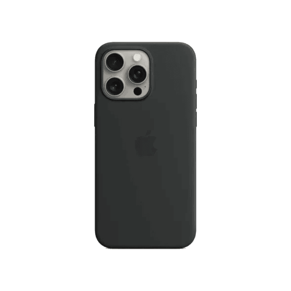 Чохол для iPhone 15 Pro Silicone Case with MagSafe - Black (MT1A3)
