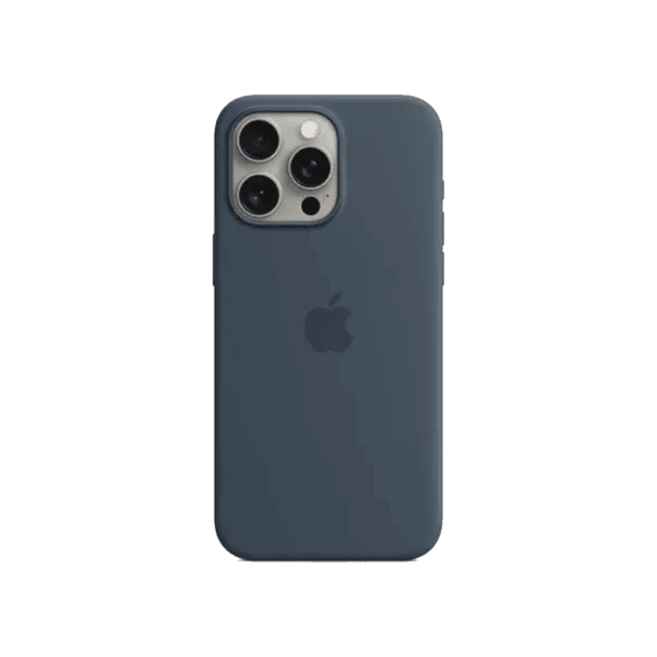 Чохол для iPhone 15 Pro Silicone Case with MagSafe - Storm Blue (MT1D3)